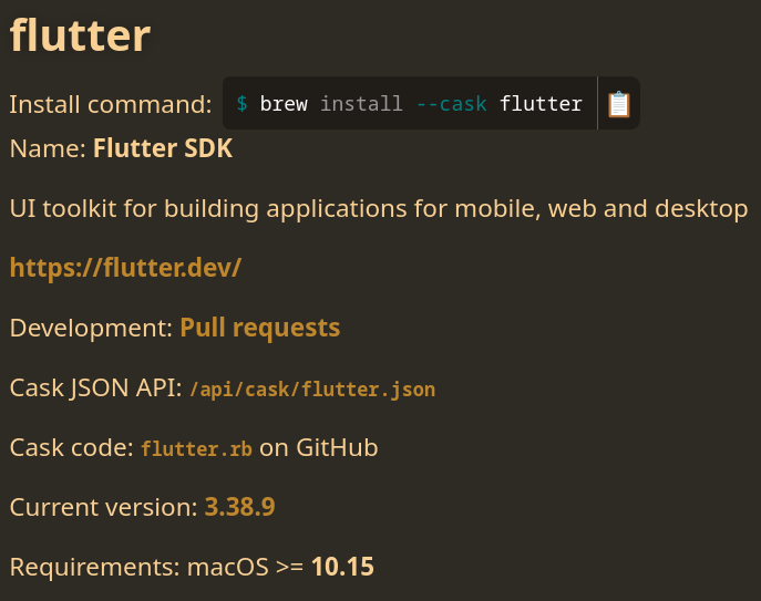 macOS fanboy package manager